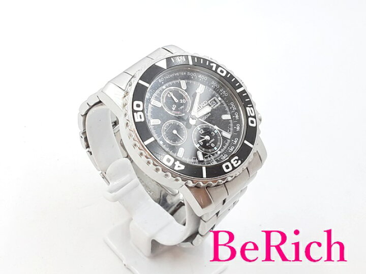 楽天市場】セイコー SEIKO クロノグラフ メンズ 腕時計 デイト 7T62  
