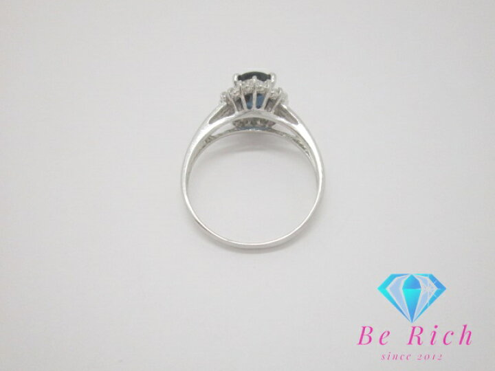 楽天市場】ジュエリーマキ Pt850 プラチナ サファイア 1.11ct 
