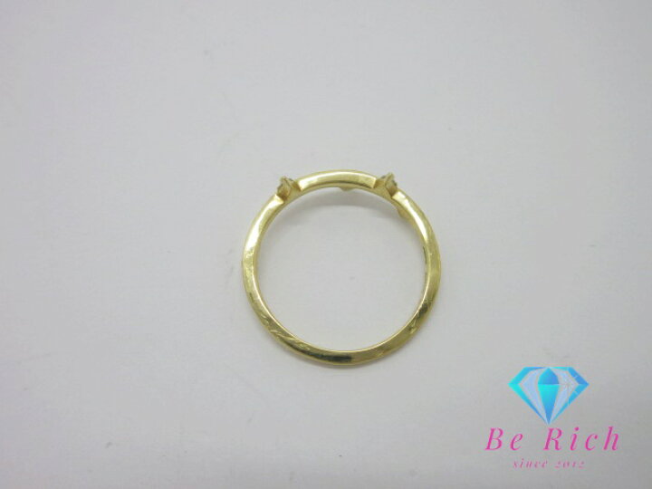 楽天市場】AHKAH アーカー K18 YG ダイヤモンド 0.08ct 付 デザイン 