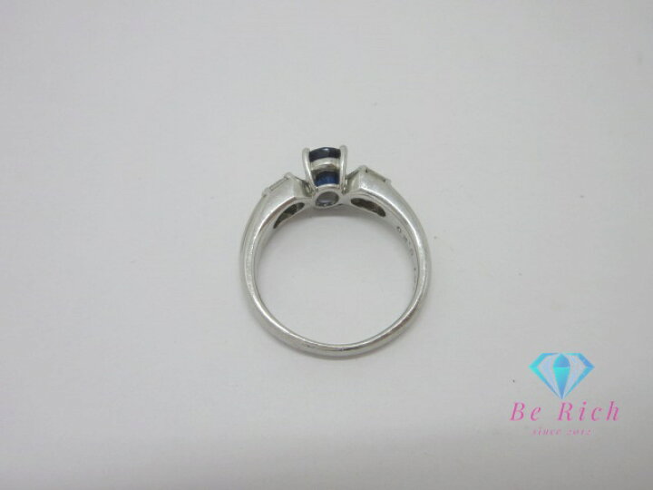 楽天市場】Pt900 プラチナ サファイア 1.21ct ダイヤモンド 0.20ct 付 