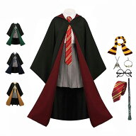 ハロウィン グリフィンドール コンプリート ハリーポッター コスプレ 衣装 7点セット 7つサイズ コスプレ…