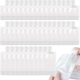 やぬき トラベルボトル 30ml、50ml、100ml詰め替えボトル パウチ容器 トラベルボトル 小分け容器 漏れ防止 使い回し シャンプー、ボディーソープ、化粧品 トラベル液体