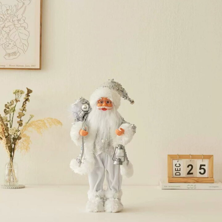楽天市場】サンタさん 45cm 人形 クリスマス飾り オブジェ 置物 