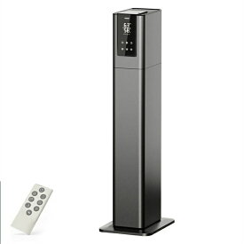 加湿器 スチーム式 常温式 +超音波式 大容量13L ハイブリッド式 超音波 タワー 3段階加湿量調節最大噴霧量500ML/H 40畳 30dB静音 おやすみモード スタイリッシュ床置き 学校 事務所 家庭用 オフェス 寝室 病院 美容院 適用 空焚き防止 シルバーブラック