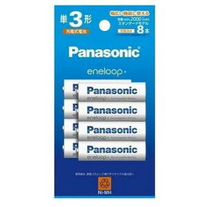 �p�i�\�j�b�N(Panasonic) BK-3MCDK/8H �G�l���[�v �X�^���_�[�h���f�� �j�b�P�����f�d�r �P3�` �[�d�� 8�{