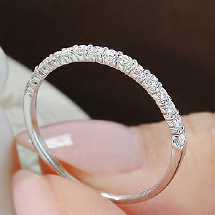 ダイヤモンド リング ハーフエタニティ 0.3ct 8号 プラチナ Pt900