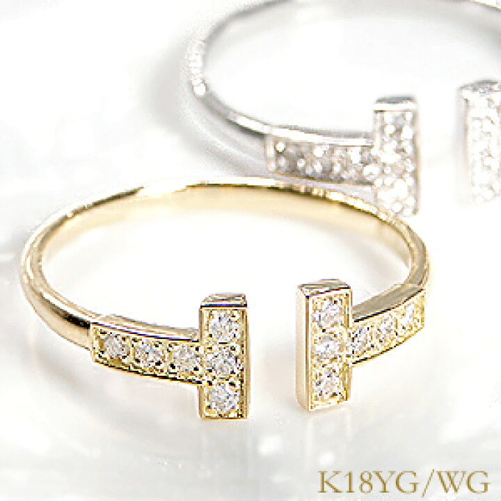 楽天市場】K18WG/YG/PG【0.18ct】ダイヤモンド バングル☆ジュエリー T 