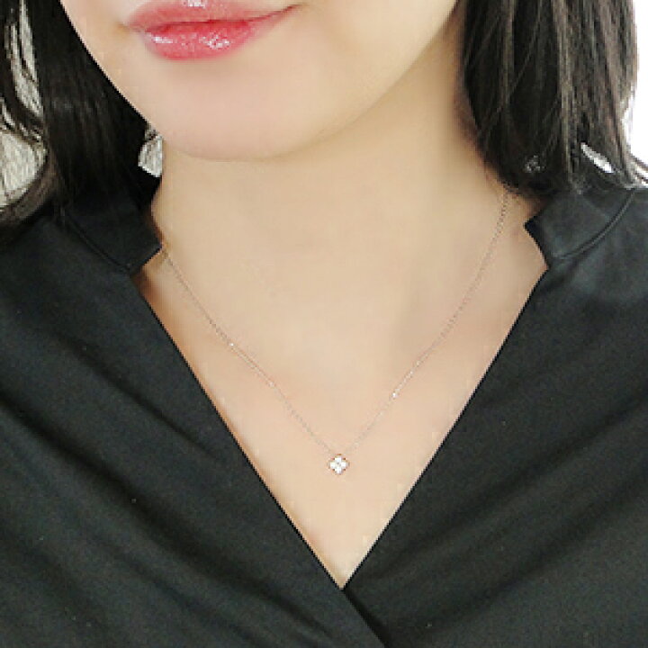 楽天市場】K18WG/YG/PG 0.13ct ダイヤモンド フラワー モチーフ