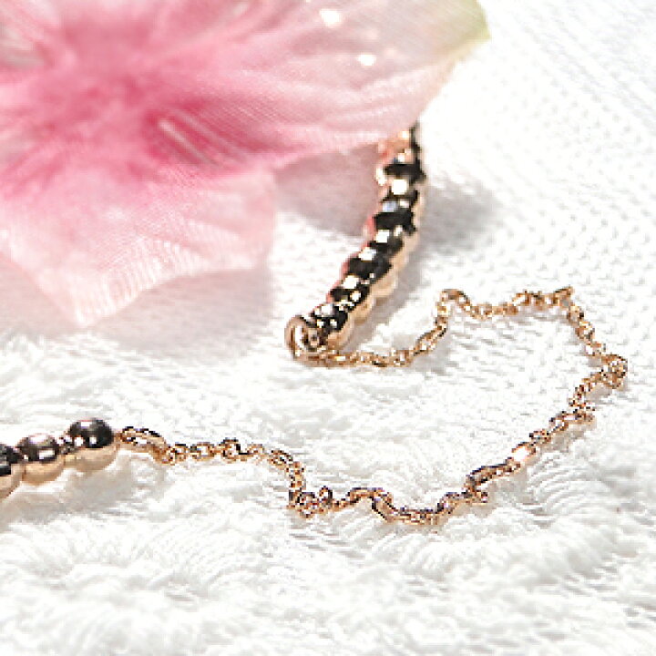 楽天市場】K18WG/YG/PG 形状記憶 アコヤ真珠 ブレスレット ジュエリー  