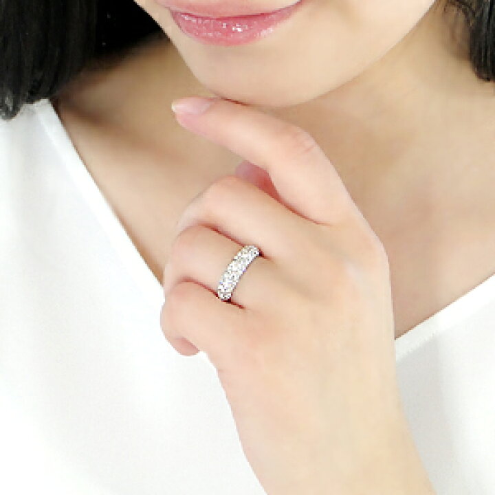 楽天市場】【1.0ct】K18 WG/YG/PG ダイヤモンド パヴェ エタニティ  