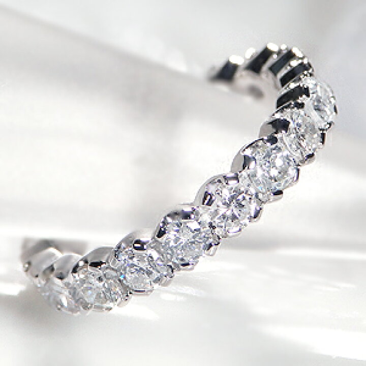 楽天市場】Pt900 豪華【2.0ct】VSクラス ダイヤモンド フルエタニティ 