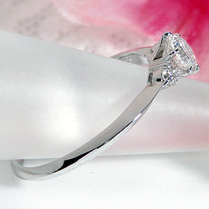楽天市場】pt900【0.37ct】ダイヤモンドリング【送料無料】ジュエリー  