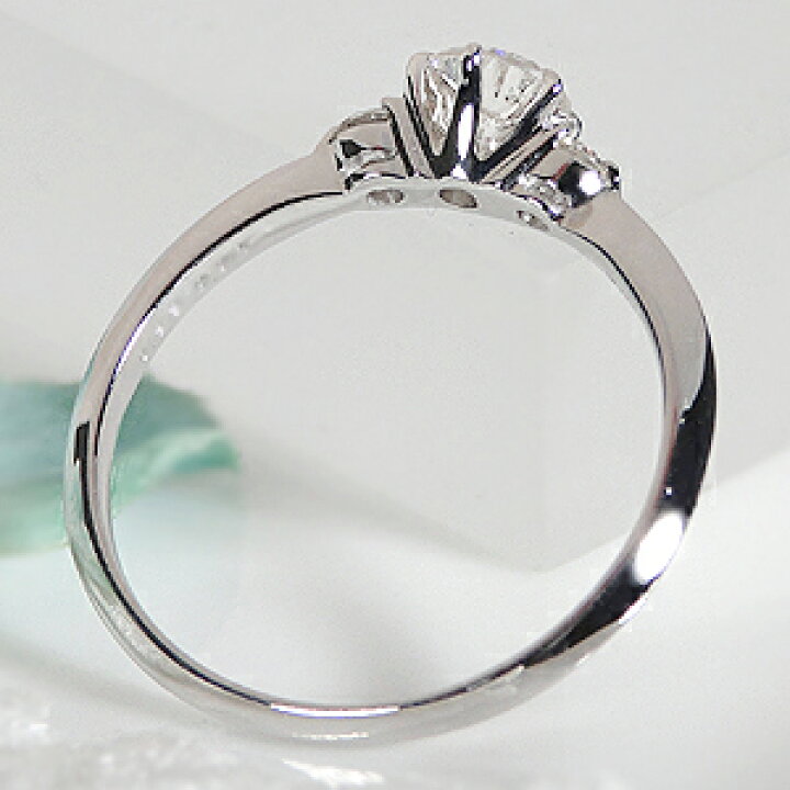 楽天市場】pt900【0.37ct】ダイヤモンドリング【送料無料】ジュエリー 
