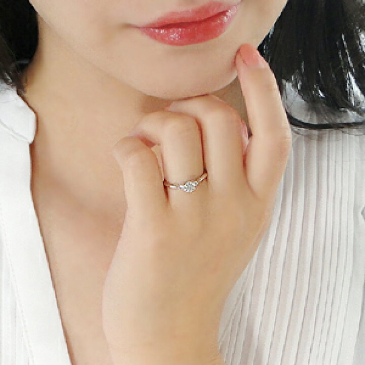 楽天市場】pt900【0.37ct】ダイヤモンドリング【送料無料】ジュエリー 