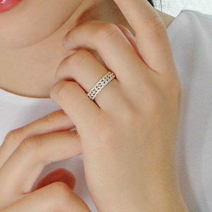 楽天市場】【送料無料】K18YG【0.50ct】ダイヤモンド リング可愛い 