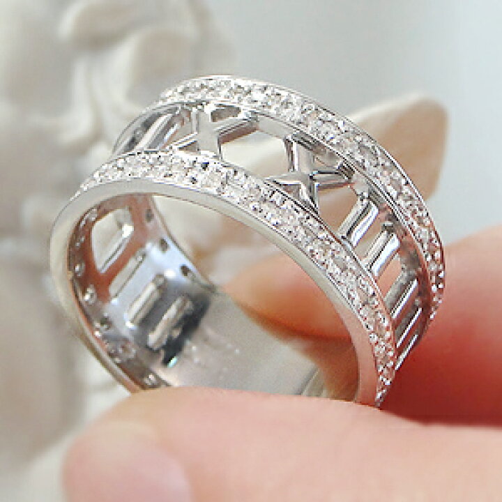 楽天市場】Pt900【0.32ct】ダイヤモンド リング人気 指輪 ダイヤモンド 