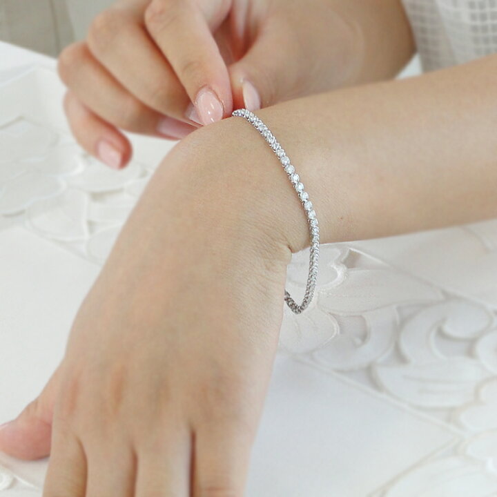 楽天市場】SALE10%off pt950【2.0ct】ダイヤモンド テニス 