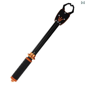 フィッシュグリップ アルミ合金製 計量器付き 釣り具 フィッシュキャッチャー フィッシングプライヤー 2点セット 魚掴み器 魚ばさみ 折りたたみ ランディングツール 頑丈 軽量 携帯便利 錆びにくい 釣り用品 アウトドア フィッシングツール