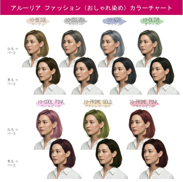楽天市場】ロレアル アルーリア ファッション 90g 女性用 カラー剤 