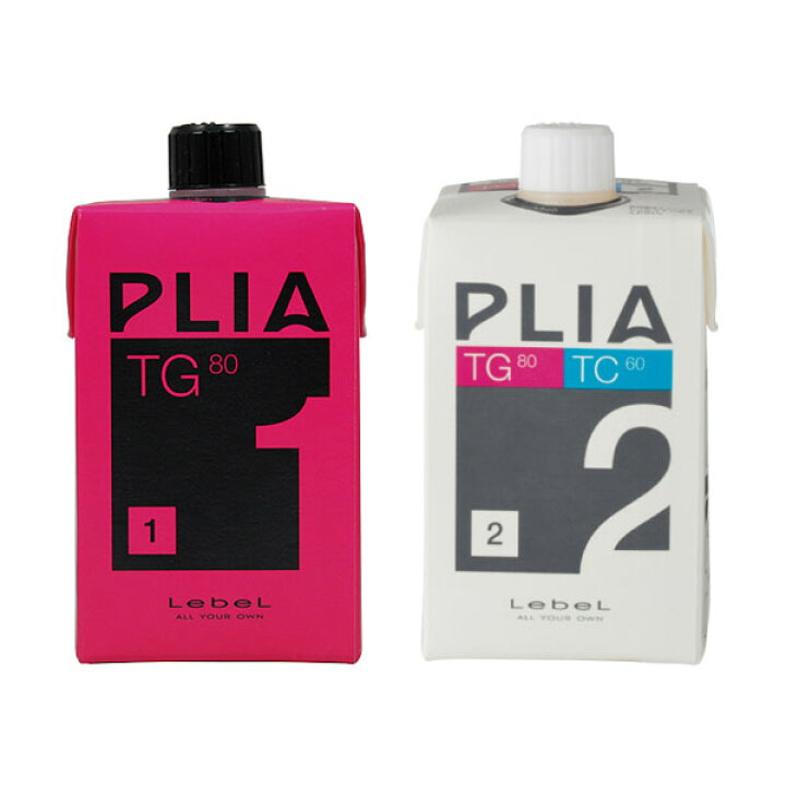 楽天市場】パーマ液 ルベル プライア 80TG 1 剤 / 2 剤 セット 各400ml 