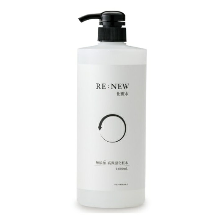 楽天市場 ｒｅ ｎｅｗ リニュー 幹細胞 培養液使用 無添加 高保湿化粧水 1000ml 弾力 ハリ ツヤ 大容量 やさしい うるおい アフターバス お 風呂上り 通販 全身 ベリーズコスメ
