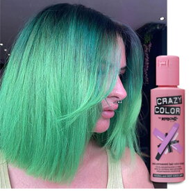 クレイジーカラー 100ml [ エメラルド グリーン ] カラーバター に 飽きた方へ 海外 ヘアカラー 10/23更新♪