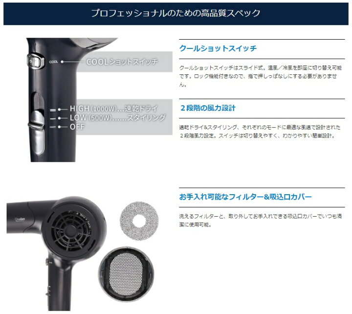 楽天市場 ワンダム 軽量 高風速ヘアドライヤー Blow Lite Abd 301 ドライヤー 大風量 ヘアドライヤー 大風量 ヘアケア おすすめ 女性 男性 レディース メンズ 2 14更新 ベリーズコスメ