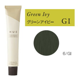 ヒュウ カラー [ グリーン アイビー 6 GI ] マット アッシュ HUE ヒュー ナンバースリー シリコン パラベン フリー ノンジアミン に近づいた ヘアカラー 剤 女性用 10/23更新♪