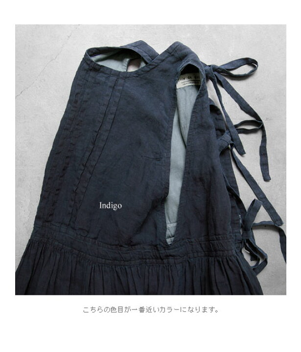 楽天市場】【送料無料】Joie de Vivreリネンインディゴ染めワーク 