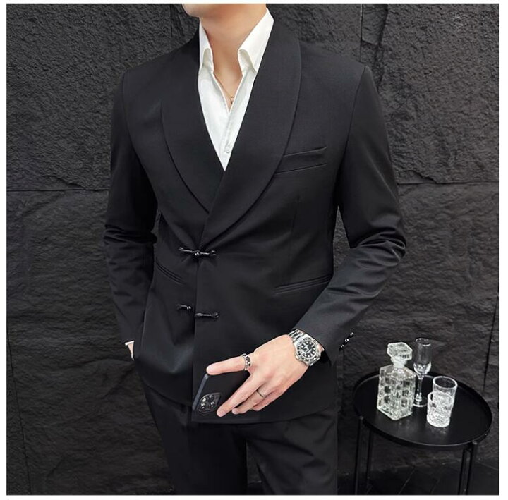 楽天市場】メンズスーツ セットアップ 礼服 男性 おしゃれスーツ 