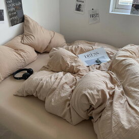 寝具カバーセット 洋式・和式 北欧 布団カバー シングル ダブル セミダブル 敷布団カバー 布団カバーセット 布団カバー 高品質 3点セット 韓国風 ボックスシーツ フラットシーツ 無地 肌に優しい 四季通用 ベッド用品 快眠 新生活 柔らか 優しい 寝室コーデ