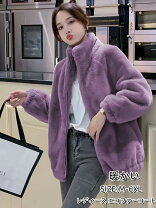 楽天市場】ファーポケット コート ピンクの通販