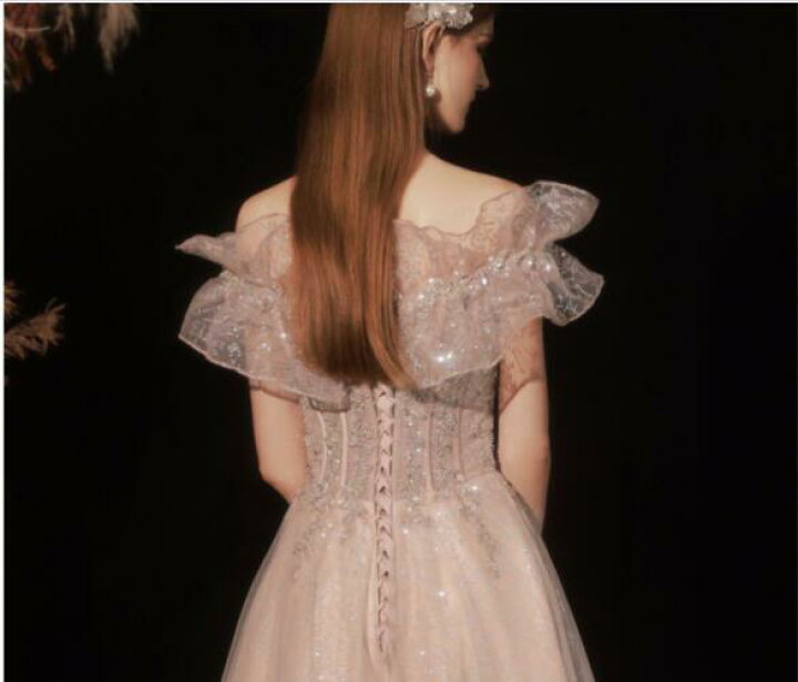 楽天市場】イブニングドレス オフショルダー キラキラ キレイめ ロング  