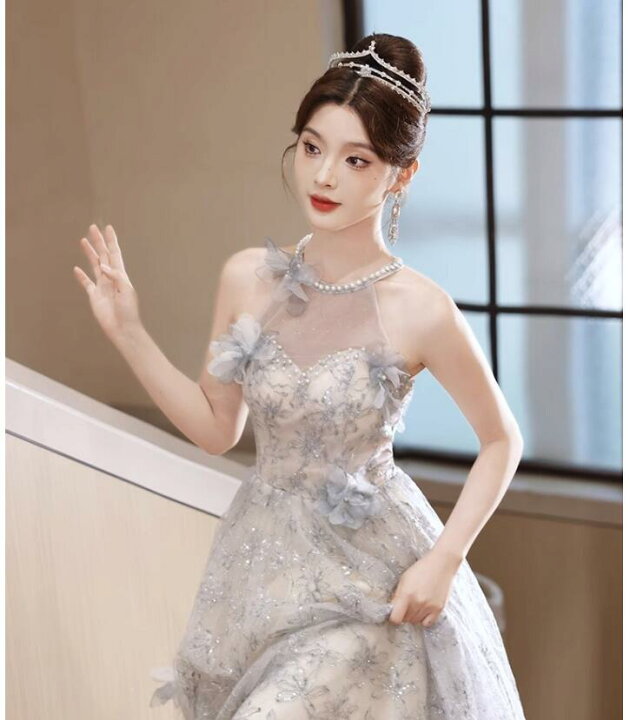 結婚式ドレス 二次会ドレス ロングドレス イブニングドレス オフ 