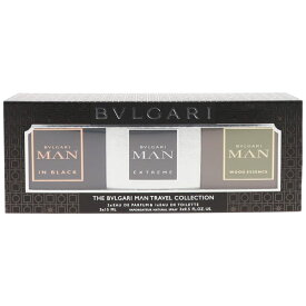 ブルガリ マン トラベルコレクション 15ml×3 ミニチュア コフレ セット 香水 BVLGARI 【あす楽】