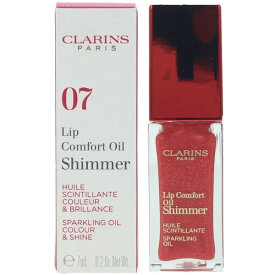 【2点までメール便可】 クラランス コンフォート リップオイル シマー #07 レッドホット 7ml CLARINS