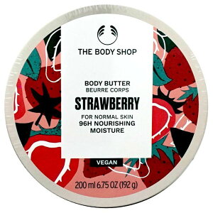ザ・ボディショップ ボディバター ストロベリー 200ml THE BODY SHOP