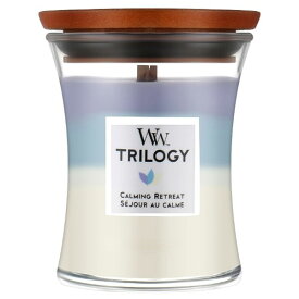 ウッドウィック トリロジージャー M カーミング リトリート アロマキャンドル WOOD WIC