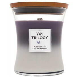 ウッドウィック トリロジージャー M アメジストスカイ アロマキャンドル WOOD WIC