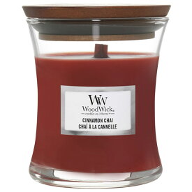 ウッドウィック ジャーS シナモンチャイ アロマキャンドル WOOD WIC