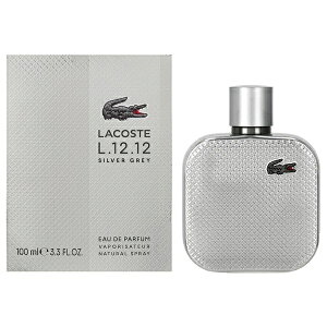 �������� ���R�X�e L.12.12 �V���o�[ �O���C EDP �I�[�h�p���t�@�� SP 100ml ���� LACOSTE