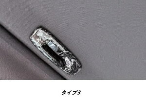 スバル・フォレスター SL系 用 天窓ハンドル用 装飾フレーム インテリアアクセサリー 1個 4種選択 08138