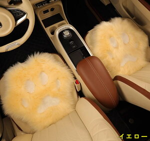 猫の爪カーシートクッション 床枕 アウトドアチェア シートクッション フロントシート保護マット 自動車用シートクッション 滑り止めチェアクッション 漫画の運転席シートパッド 1P 4色可