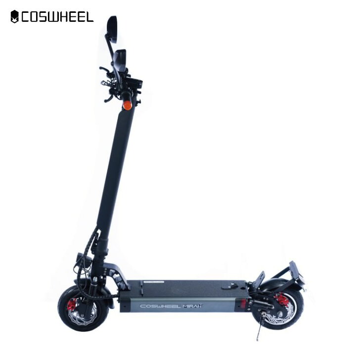 楽天市場】[原付] 電動キックボード COSWHEEL MIRAI T モダングレー 