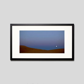 IGREBOW モンゴル 月夜のゴビ砂漠｜アイグレボウ インテリアフォト ピクチャーアート 写真 スタイリッシュ モダン カラー写真 カラーピクチャー ビッグサイズ