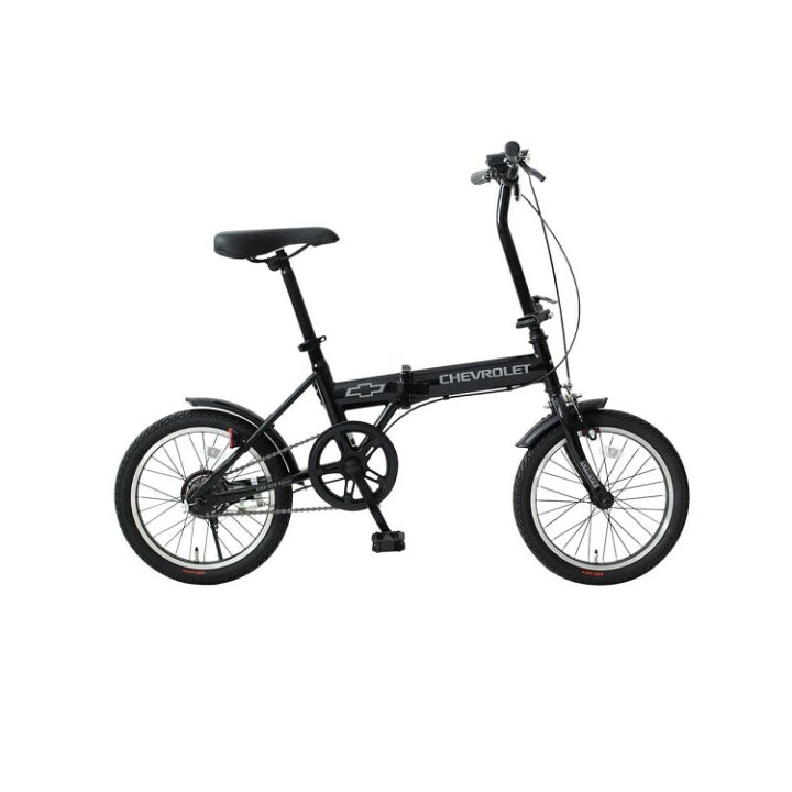楽天市場】[折畳み自転車] CHEVROLET シボレー｜16インチ折畳自転車BK 