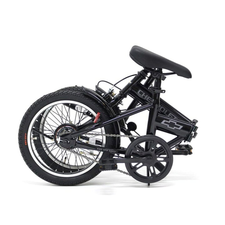 楽天市場】[折畳み自転車] CHEVROLET シボレー｜16インチ折畳自転車BK 