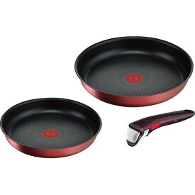 ティファール インジニオ・ネオ IHルージュ3点セット｜Tefal フライパン ハンドル 取り外し可能 キッチン キッチンツール のし対応 ラッピング対応 個包装 選べる 包装紙 おまとめ注文 ご自宅用 プレゼント 贈り物 ギフト 贈答用 カタログギフト 送料無料