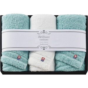 ブリリアントコットン フェイスタオル3枚セット|タオル タオルセット のし対応 ラッピング対応 個包装 選べる 包装紙 おまとめ注文 ご自宅用 プレゼント 贈り物 ギフト 贈答用 カタログギ