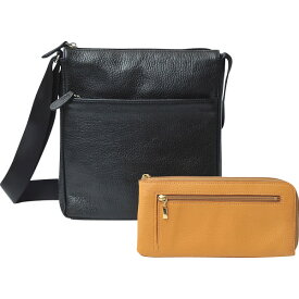 良品工房 日本製牛革ショルダーバッグ＆財布 キャメル｜バッグ 革製品 ご自宅用 プレゼント 贈り物 ギフト 贈答用 高級贈答品 カタログギフト 送料無料